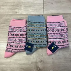 POLO RALPH LAUREN レディース ソックス 3足セット