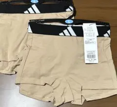 グンゼ　adidas ハーフショーツ　L 2枚
