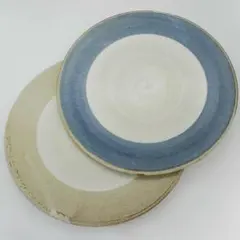 プレート 25.5cm L Circle Pottery Bread&Riceのサムネイル