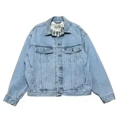 ★Levi's リーバイスシルバータブデニムジャケットGジャンSルーズ／L〜XL