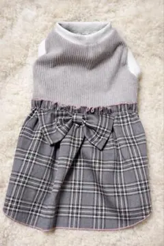 ハンドメイド犬服ワンピース