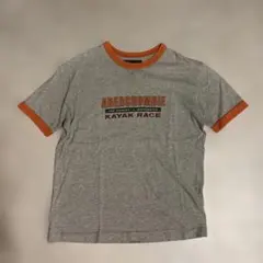 90s オールドアバクロ リンガーTシャツ USA製 バックプリント Sのサムネイル