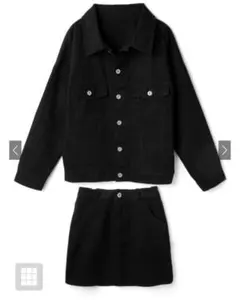 GRL グレイル　ツイルジャケットXスカートセットアップ　 gm387 上のみ