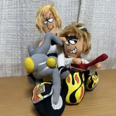 B'z 特製人形　非売品　ぬいぐるみ　[ギター赤‼️ 未使用品‼️]