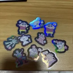 クレヨンしんちゃん ホログラムステッカー 10枚セット