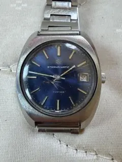 と*し様 ETERNA MATIC TURLER 自動巻き腕時計盤面ガラス割れ有 - メルカリ