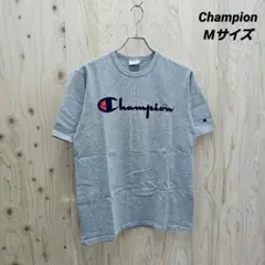 『 Champion (アメリカ古着) 』 ロゴTシャツ / Mサイズ