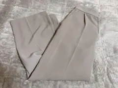 Noble フロントタックワイドパンツ（モカ）