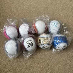 北海道日本ハムファイターズ　メタリックボール　8個
