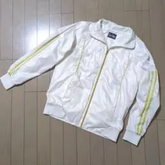 DiaStar ホワイト×ゴールド2本ライン ジャージ【Sサイズ】