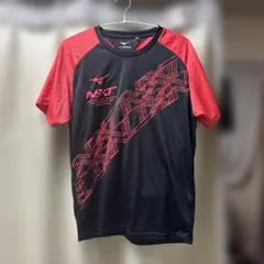 Mizuno NXT トレーニングTシャツ ハーフパンツ XL 赤黒のサムネイル