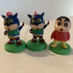 クレヨンしんちゃん ミニフィギュア 3体セットのサムネイル