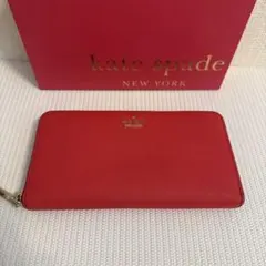 kate spade レッド 長財布