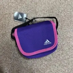 adidas エース パープル ミニポーチ ウエストポーチ