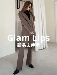 タグ付き✨　Glam Lips グラムリップス ロングカーディガン　人気　ガウン TOPS