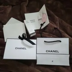CHANEL 香水サンプルとショップ袋セット