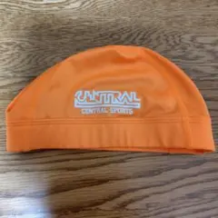 CENTRAL SPORTS　セントラルスポーツ　水泳帽子　オレンジ　Mサイズ