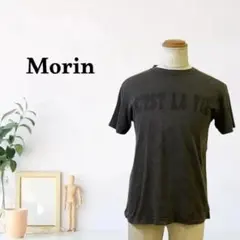 zG1589 M Morin Tシャツ グレー系 ロゴプリント M사이즈