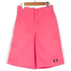 Dickies ルーズフィット 28インチ ピンク ショートパンツ ハーフパンツ