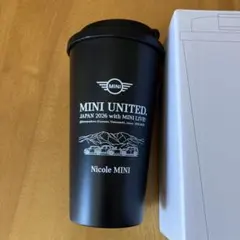 MINI ミニ ロゴ付き タンブラー 480ml 新品未使用品 BMW 黒