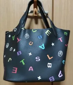 カステルバジャック　トートバッグ　バケツ型　ロゴ　レザー　2way