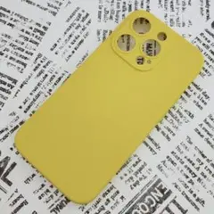 iPhone 14Pro シリコンケース [11] イエロー