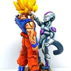 悟空フリーザドラゴンボール 　MHシリーズ フィギュア 二次元彩色　絵画風