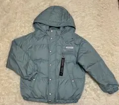 Lovetoxic フード付きミントグリーンダウンジャケットLサイズ