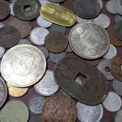 ④古銭約2.5kg 銅貨 穴貨 寛永通宝 天保通宝など - メルカリ