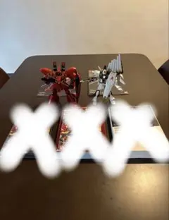 【仮組完成品】1/144 HGUC νガンダム サザビー 2体セット