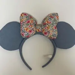 ディズニーカチューシャ　デニム