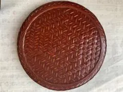 藍胎漆器　菓子器 盆 伝統工芸品　3点セット