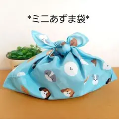 ミニあずま袋◇手拭い◇エコバック◇ハンドメイド【おにぎりお弁当
