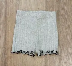 MARKETS フリル付きグレーのパンツ