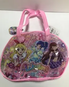 ❤︎アイカツ！　プールバッグ　ボストン型　ビーチバック