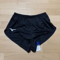 MIZUNO 陸上 レーシングパンツ メンズ ブラック 新品未使用 2XLのサムネイル