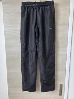PUMA ウィンドシェル ジャージパンツ Sサイズ ブラック