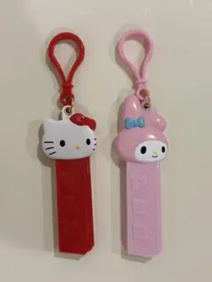 サンリオPEZシークレットチャーム　ハローキティ　マイメロディ