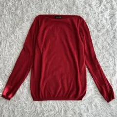 ボートネック ニット