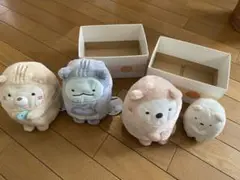 すみっコぐらし　ぬいぐるみ　4個　美品　非売品