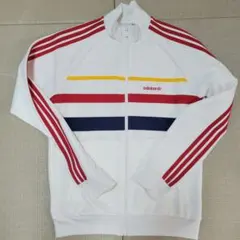 古着！adidas Originals　トラックジャケット　Sサイズ　ホワイト！