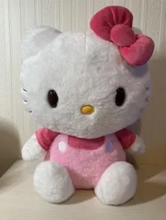 特大サイズ！　Hello kitty キティちゃん　ぬいぐるみ　ギャル　平成