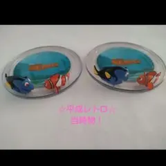 ☆平成レトロ　ディズニー ファインディングニモ コースター 2点セット☆激レア