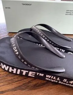 OFF-WHITE ビーチサンダル ブラックのサムネイル