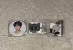 txt テヒョン ダゴニャン ヘアクリップ 缶バッジ キーホルダー カプセルトイ