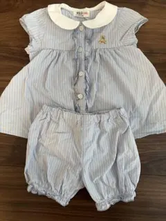 POLO Baby ベビー セットアップ ストライプ フリルのサムネイル