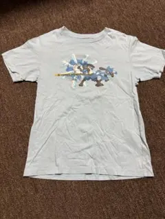ルカリオ　ユニクロ ユニクロ Tシャツ 120cm ルカリオ ポケモン UT - メルカリ