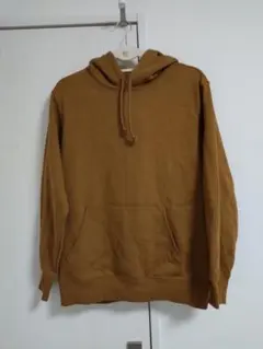 ブラウン フード付きパーカー