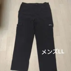 OUTDOOR BLACKカーゴパンツ LL