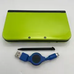 【美品】Newニンテンドー3DS LL ライム×ブラック 動作確認済み
